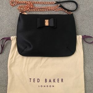 Ted Baker Crossbody/Clutch with Rose Gold Chain